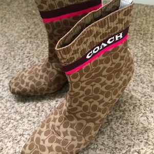 Coach Tasha Knit bootie